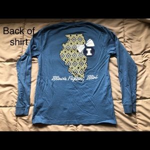 Illinois Fighting Illini Long-Sleeve Tee